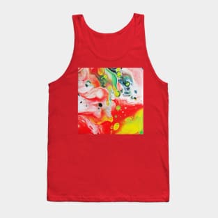 Technicolor Drips Tank Top